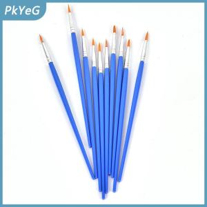 PkYeG 10Pcs Nylon Tóc Nghệ Sĩ Sơn Bàn Chải Acrylic Màu Nước Vòng Tốt Tay Điểm Tip 10 x Vòng nhọn tip Nylon tóc nghệ sĩ Sơn bàn chải màu nước sơn bút 10pcs vòng nhọn tip Nylon tóc nghệ sĩ Sơn bàn chải màu nước sơn bút N/A N/A N/A