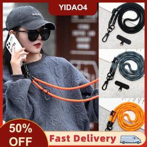 【YIDAO4】 Phổ 120cm Crossbody dây đeo dây đeo chuỗi cho trường hợp điện thoại bìa thể thao leo núi đầy màu sắc nylon dây duy nhất dây
