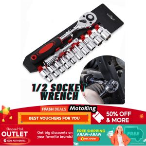 CR-V 12pcs 1/2 Inch Socket Wrench Set: The Ultimate Tool for Car, Bike, and Motorcycle Repair