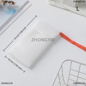 [COD] ZHONGYI0 1 PCS Bath Cleansing Foaming Net Double-Sided Square Oval Soap Bag Body Exfoliating Scrubber Sponges Bathroom Mesh Soap Pocket