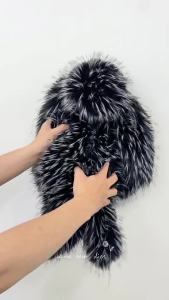 2026 New Product jellycat Original Zhen Spring Long-Haired Bunny Black and White In Stock 48 Hourly Delivery