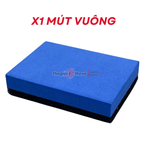 Mút Phủ Ceramic 2 Lớp – Miếng Bôi Coating Nano Đánh Bóng Sơn Xe