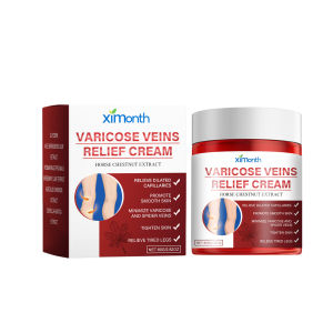 Ximonth Leg Massage Cream with Horse Chestnut Extract 80g – Soothes & Comforts Tired Legs Moisturizes & Smooths Skin Gentle Formula Daily Body Care for Women & Men Leg Care Cream for Tired Heavy Legs & Dry Skin