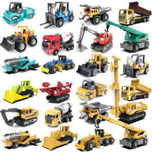 2024 Alloy Car 1:64 Model Slide Toy Metal Construction Vehicle Urban Traffic Kids Boy Toys