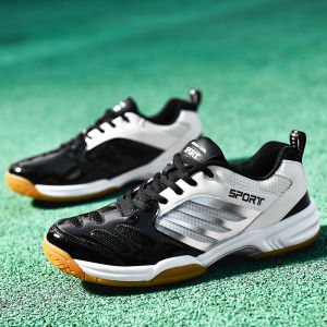 Import Sepatu Badminton Sneakers Pria Sports Olahraga Volly Shoes  Tennis Cowok Bulu Tangkis Kuat Keren Kekinian Ringan 385