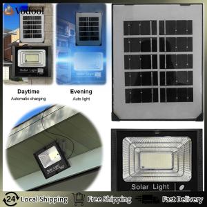 【Vodool】Solar Powered Wall Lamp IP67 Waterproof Outdoor Street Light Flood Light Light Sensor Spot Lights for Patio Path Yard