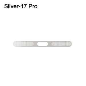 FLYING Integrated Design Dustproof Net Stickers Mesh Cover Adhesive Metal Anti Dust Net Sticker Scratch and Dust Resistant Speaker Hole Cover for iPhone 17Pro/17 Pro Max Phone Speaker Protection