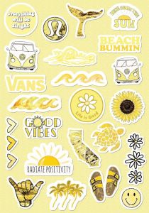 ENRAS PROJECT - Stiker Aesthetic TUMBLR / Stiker HP Lucu / Stiiker Anti Air UNCUTTING Lucu & Gemeshh