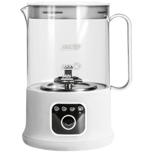 LAHOME 4 in 1 Electric Milk Frother COLD/HOT Fully Automatic Smart Touch Screen Non-stick Bottom Milk Foam Maker Milk Chocolate Warmer Machine For Lattes CappuccinosMacchiatos