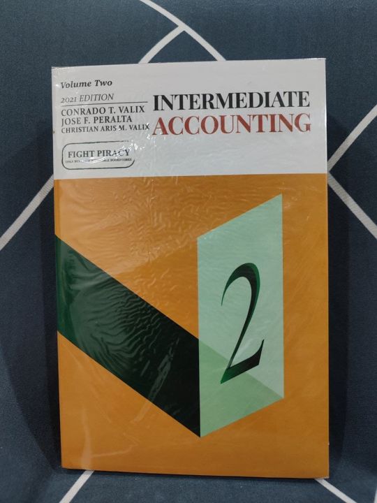 Intermediate Accounting Volume 2 by Conrado Valix 2021 Edition | Lazada PH