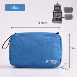Homy Toiletry Bag Foldable Wash Bag Multi-function Cosmetic Hanging Travel Bags for Men Women Large Capacity Portable Makeup Organiser Storage Pouch Bags