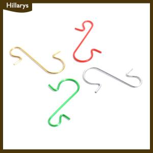 [Hillarys] 50pcs Christmas Ornament Metal S-Shaped Hook Holders Christmas Tree Ball Pendant