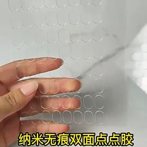 【SG STOCK】Transparent Glue Dots Double Sided Nano Tape Removable No Residue Wall Adhesive Stickers
