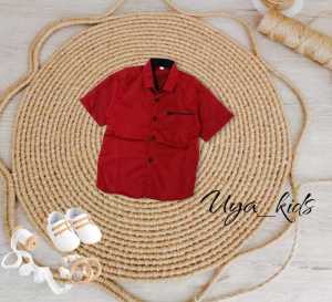(TERLARIS) KEMEJA ANAK POLOSAN LENGAN PENDEK///ATASAN BAJU LEBARAN ANAK COWOK TERLARIS UNTUK USIA 1 TAHUN SAMPAI 12 TAHUN///KEMEJA POLOS LENGAN PENDEK TERBARU 2023 TERMURAH///PAKAIAN ANAK LAKI TERMURAH///BAJU ANAK EDISI LEBARAN TERLARIS