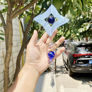 Colorful Rotating Wind Chimes Garden Décor Ornaments Wind Chimes Lucky Charm 2023 Hanging For Home Garden Decoration Outdoor Hanging Christmas Decoration