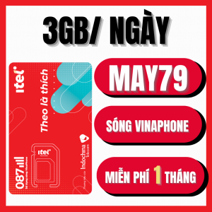Sim Vinaphone 4G Itel MAY79 Tặng 90GB Tốc Độ Cao Mỗi Tháng Tháng Đầu Sử Dụng Không Cần Nạp Tiền Gia Hạn Rẻ | FREESHIP - CHƯA KÍCH HOẠT