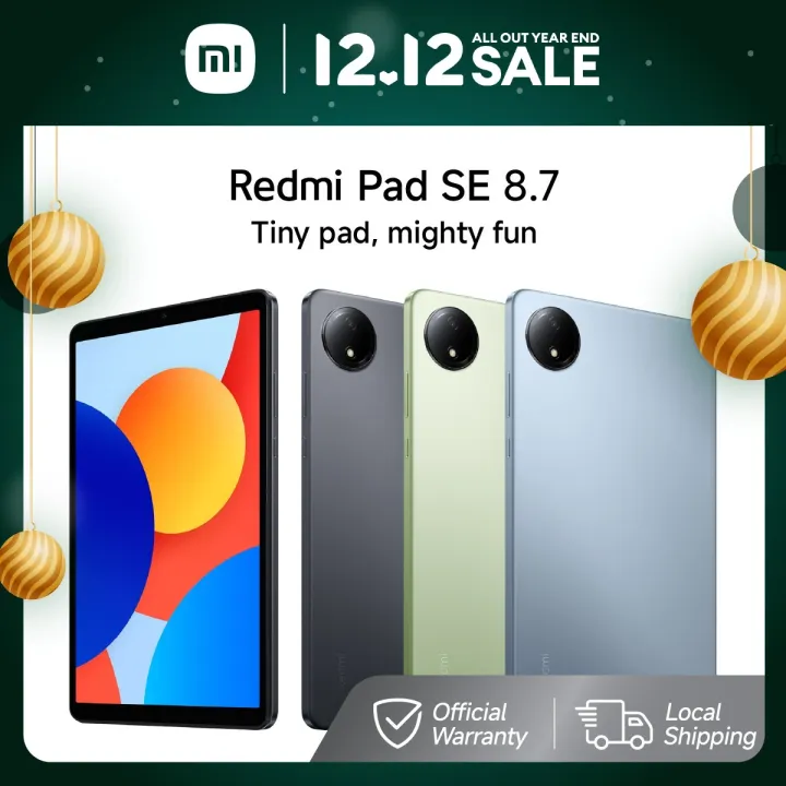 Redmi Pad SE 8.7 4G (6GB RAM + 128GB ROM) Xiaomi Mi 8 Se - Lazada