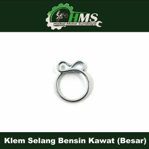 KLEM SELANG BENSIN KAWAT (BESAR) - KLEM SELANG BENSIN UNIVERSAL UNTUK SEGALA MOTOR MODEL KAWAT BESAR