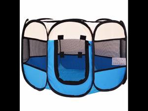 Directly supplied by the manufacturer foldable octagonalenclosure made of Oxford fabric waterproof and scratch-resistant cat and dog cage pet supplies cat maternity