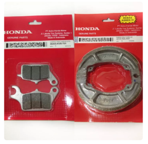 KAMPAS REM BEAT VARIO SCOOPY / KAMPAS REM SET DEPAN BELAKANG BEAT VARIO SCOOPY VARIO 125 KODE KZL&KVB