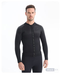 Sbart ชุดเว็ตสูทผู้ชาย1.5มม.เสื้อแจ็คเก็ตกันแดดแยกชุดเซิร์ฟชุดดำน้ำแขนยาวชุดแมงกะพรุนชุดว่ายน้ำฤดูหนาว