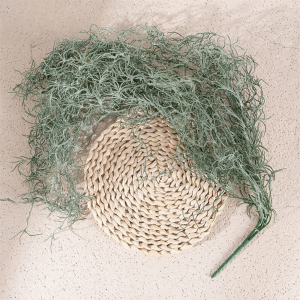 MUNCHX Green Air Grass Artificial Plant Wall Hanging Plastic Decorative Hanging Plant Creative Scene Making Faux Long Grass Home Decoration