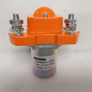 ZJ200D 12V 24V 36V 48V 72V 80V 200A DC Contactor 12 24 36 48 72 80 Volt 200 Amp NO Solenoid Switch Relay for Electric Forklift Vehicle Material Handling Pallet Truck Golf Cart