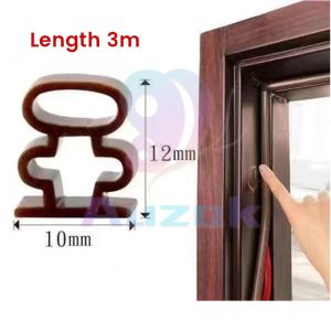 AUK Door And Window Sound Insulation Sealing Strip Windproof Sealing Tape Length 3m