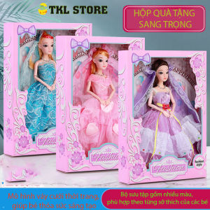 Búp bê barbie cao 30cm búp bê công chúa dễ thương kèm hộp sang trọng món quà tặng đầy ý nghĩa cho bé gái - TKL STORE