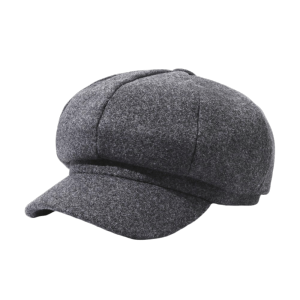 LUMIQLO Windproof Beret Hat Cotton Solid Color Octagonal Newsboy Cap Fashion Newsboy Hat Autumn Winter