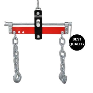 Load Leveler Heavy Duty Engine Load Leveller with Chain Hook Engine Crane Support Bar Automotive Garage Tool