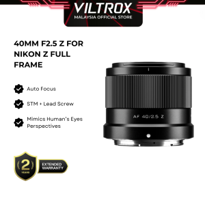 Viltrox 40mm F2.5 Full Frame Lens For Nikon Z-mount