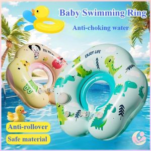0-16 Months Baby Swimming Ring Float Inflatable Swim Neck Ring Floater Toddler Safety Bathing Toys