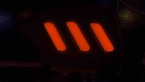 Perodua Myvi icon 2018 - 2021 mustang rear bumper reflector led fog lamp light cover foglamp foglight bodykit body kit