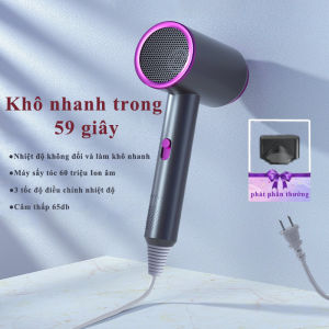 Máy sấy tóc cao cấp 2 chiều nóng lạnh mini công suất lớn ion âm chính hãng máy sấy tóc tạo kiểu 800W đa năng máy sấy tóc hai chiều sấy Khô nhanh chăm sóc tóc