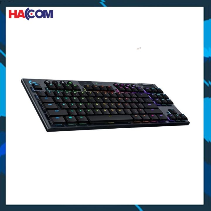 Bàn phím Logitech G913 TKL Lightspeed Wireless RGB 16.8 triệu màu, thiết kế nhỏ gọn