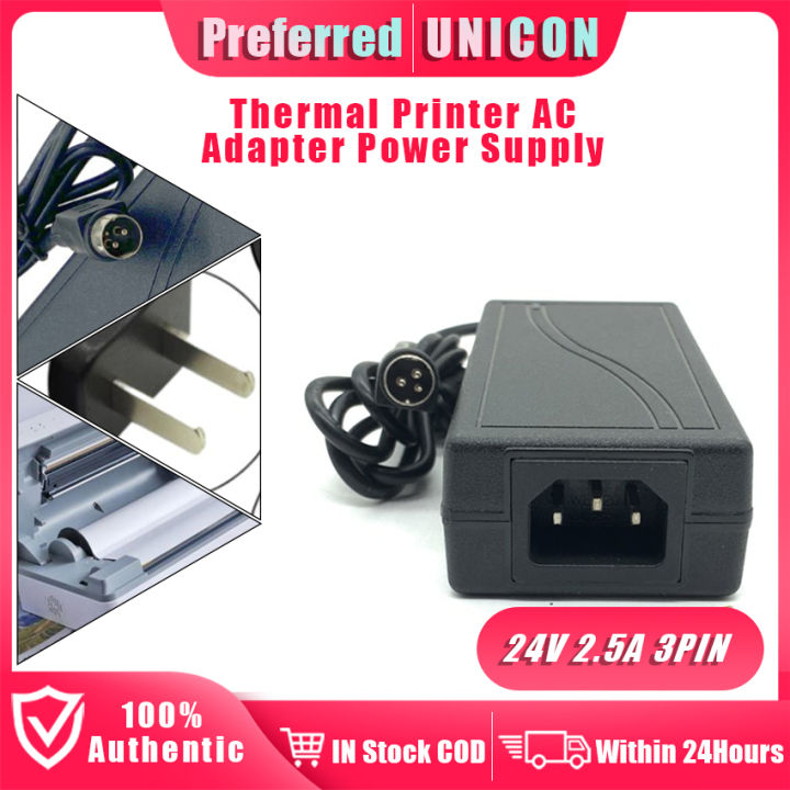 24V AC Adapter Charger For Rollo Label Printer X1038 – 4ft Cord – Ablegrid