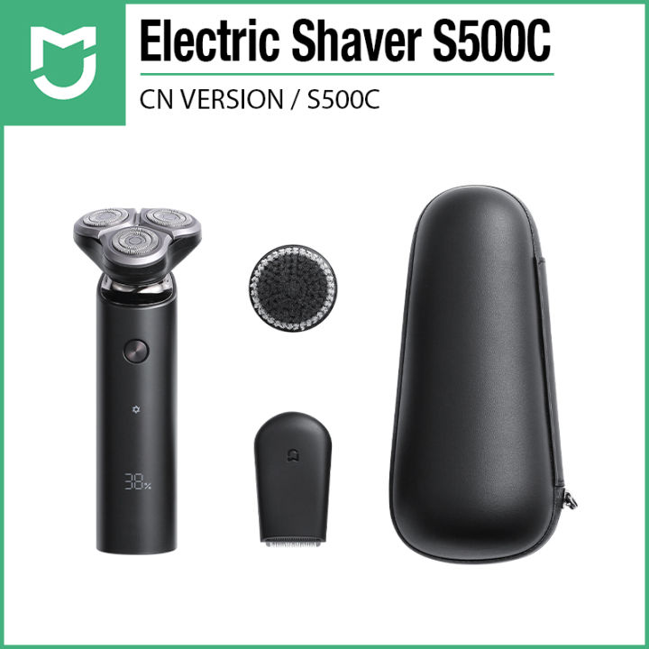 Mi Razor White Xiaomi Mi Mijia Electric Shaver S500C IPX7 Waterproof Men Razor Beard ...