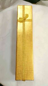 St. Benedict High Quality 18K Non Tarnish Stainless Golden Rosary for Protection. 6 mm beads Free Boxes