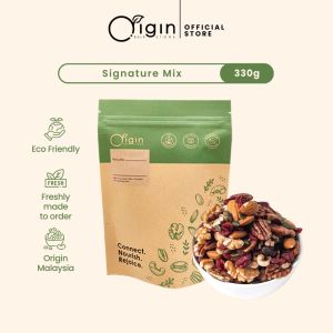 Origin Bulk Store Trail Mix – Signature Mix (Unsalted) 330g Big Pack Muslim Friendly