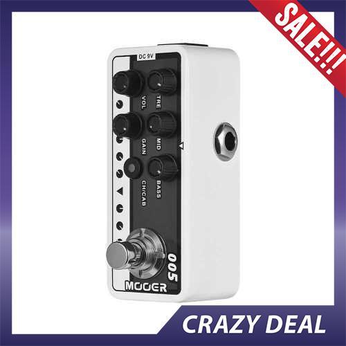 Pedal Bajo Electrico MOOER MICRO PREAMP 015 Guitar Effect Pedal