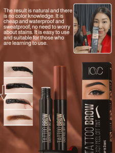 Eyebrow Tinting Cream Easy Long Lasting For Women/Peel Off Eyebrow Gel/No Fading/Perfect Shaping/Daily Makeup/Ideal For Beginners Students Office Workers