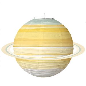 FOUNDTWO Eight Planets Lantern Foldable Lantern Mid-Autumn Festival Festival Gift Party Supplies Moon Festival Lantern Starry Paper Lanterns Paper Lanterns Festival Lantern
