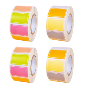 Decorative Labels for School Supplies Art Projects and Household Labeling Crafted With Adhesive Backed Materials
