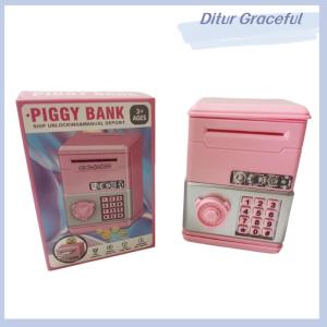Ditur Creative Mini Size Savings Bank Childrens Storage Piggy Bank Girl Storage Box Toy Birthday Gift