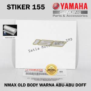 Stiker 155 BV4 20 Nmax N Max Old Body Abu Abu Doff Asli Yamaha