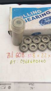 Combo 10 100 vòng bi 608-zz mới dùng cho ván trượt giày trượt patin