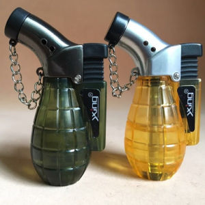 Hộp Quẹt Bật Lửa Khò Gas 1 Tia Bầu Xing Chứa Nhiều Gas - ( giao màu ngẫu nhiên ) (KHÔNG CHỨA XĂNG GAS)