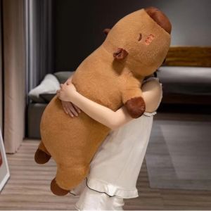 Oldlaiben Baby Capybara Plush Toy Lush Pillow Anak Patung Mainan Capybara Plushie Capybara Doll 卡皮巴拉抱枕