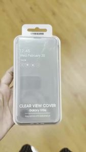 Original Samsung Galaxy S10e Clear View Cover for Galaxy S10e Flip Case Mirror Phone Case EF-NG970